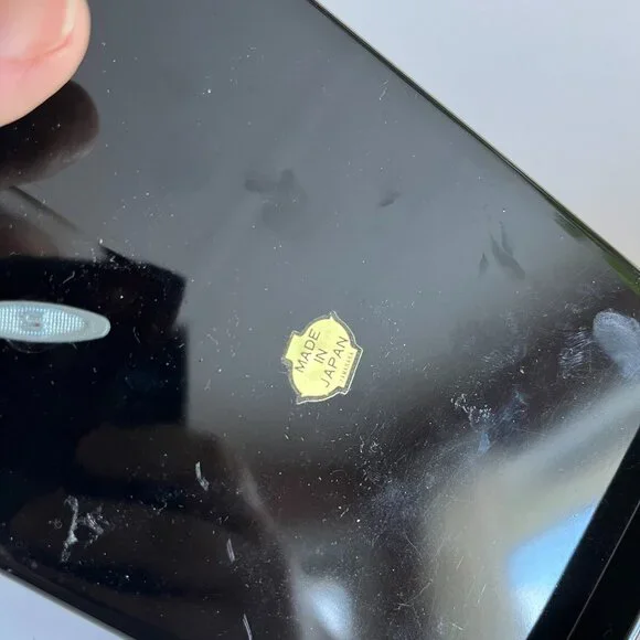 Vintage Otagiri Black Lacquered Musical Jewelry Box Made in Japan - Picture 11 of 11